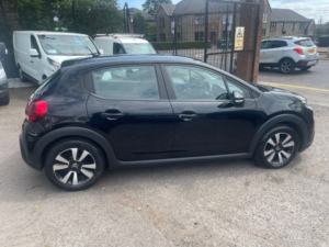2018 Citroen C3 1.2 Puretech Feel Hatchback 5dr Petrol Manual Euro 6 (82 Ps) in Black — image 3