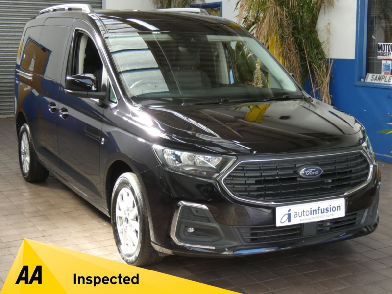2024 Ford Grand Tourneo Connect 2.0 Ecoblue Titanium MPV 5dr Diesel Dct Euro 6 (s/s) (122 Ps) in Black — image 1