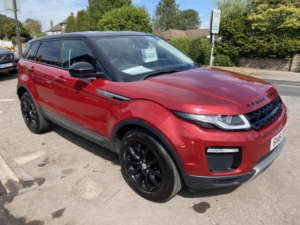 2016 Land Rover Range Rover Evoque 2.0 Ed4 Se * 2WD * Leather Heated Seats * Privacy Glass * £35 Road Tax * in Red — image 2