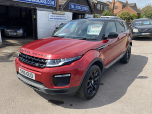 2016 Land Rover Range Rover Evoque 2.0 Ed4 Se * 2WD * Leather Heated Seats * Privacy Glass * £35 Road Tax * in Red — image 4