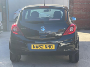 2012 Vauxhall Corsa 1.2 16v Active Euro 5 3dr in Black — image 6