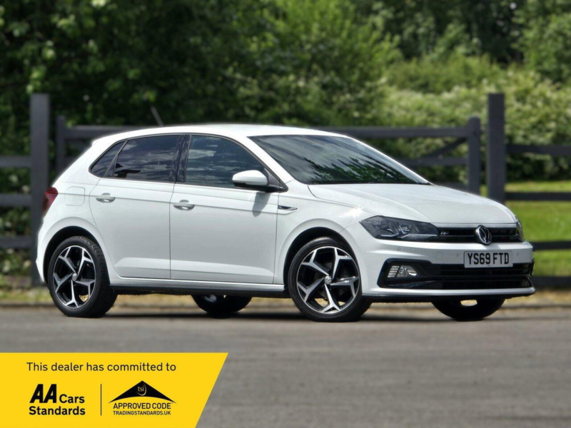 2019 Volkswagen Polo 1.0 Tsi Gpf R-Line Hatchback 5dr Petrol Manual Euro 6 (s/s) (95 Ps) in White — image 1