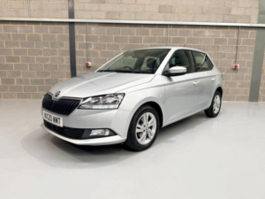 2020 Skoda Fabia 1.0 Tsi Se Euro 6 (s/s) 5dr in Silver — image 3