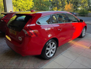 2016 Volvo V60 2.0 D3 Se Lux Nav Euro 6 (s/s) 5dr in Red — image 2
