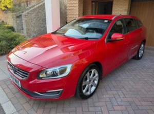 2016 Volvo V60 2.0 D3 Se Lux Nav Euro 6 (s/s) 5dr in Red — image 3