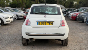 2013 Fiat 500 1.2 Lounge Euro 4 3dr in White — image 5