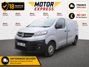 2022 Vauxhall Vivaro 2.0 Vivaro Dynamic 2.0 145 M6 L1h1 3100 Panel Van in Grey — image 3