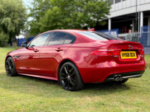 2018 Jaguar Xe 2.0d R-Sport Auto Euro 6 (s/s) 4dr in Red — image 3