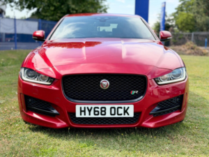 2018 Jaguar Xe 2.0d R-Sport Auto Euro 6 (s/s) 4dr in Red — image 4
