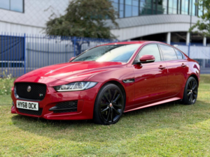 2018 Jaguar Xe 2.0d R-Sport Auto Euro 6 (s/s) 4dr in Red — image 5