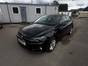 2019 Volkswagen Polo 1.0 Tsi Se Euro 6 (s/s) 5dr in Black — image 2