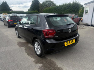 2019 Volkswagen Polo 1.0 Tsi Se Euro 6 (s/s) 5dr in Black — image 3