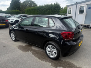 2019 Volkswagen Polo 1.0 Tsi Se Euro 6 (s/s) 5dr in Black — image 5