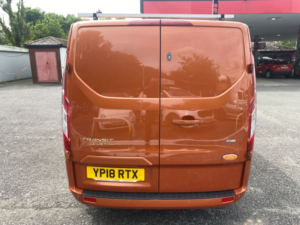 2018 Ford Transit Custom 2.0 280 Ecoblue Limited Panel Van 5dr Diesel Auto L1 H1 Euro 6 (s/s) (130 Ps) in Orange — image 5