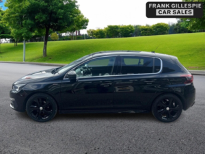 2018 Peugeot 308 1.2 Puretech Gt Line Euro 6 (s/s) 5dr in Black — image 2