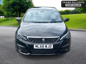 2018 Peugeot 308 1.2 Puretech Gt Line Euro 6 (s/s) 5dr in Black — image 5
