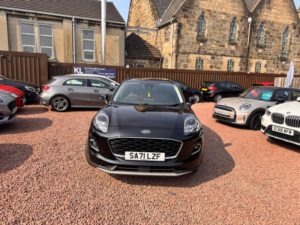2021 Ford Puma 1.0t Ecoboost Mhev Titanium Design Dct Euro 6 (s/s) 5dr in Black — image 4