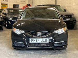 2015 Honda Civic 1.6 I-Dtec S Hatchback 5dr Diesel Manual Euro 5 (s/s) (120 Ps) in Black — image 2