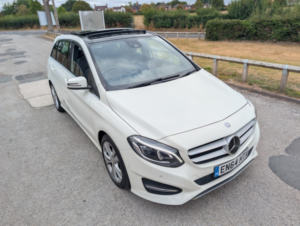 2015 Mercedes-Benz B Class 2.1 B220 Cdi Sport in White — image 3