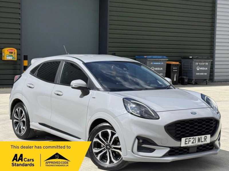 2021 Ford Puma 1.0t Ecoboost Mhev St-Line Euro 6 (s/s) 5dr in Grey — image 1