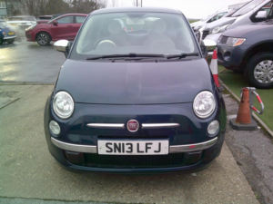 2013 Fiat 500 1.2 Lounge in Blue — image 4