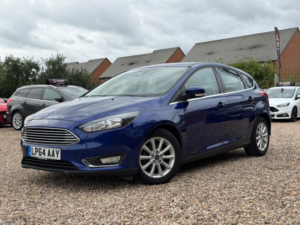 2015 Ford Focus 1.6 Titanium Powershift Euro 6 5dr in Blue — image 3