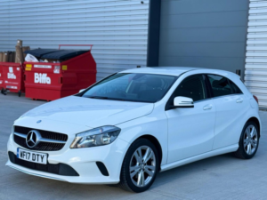 2017 Mercedes-Benz A Class 1.6 A160 Sport Euro 6 (s/s) 5dr in White — image 4