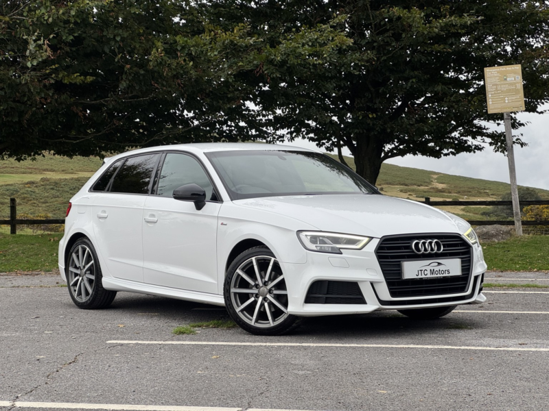 2019 Audi A3 35 Tfsi Black Edition 5dr, Manual, White, Petrol + Great Value in White — image 1