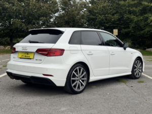 2019 Audi A3 35 Tfsi Black Edition 5dr, Manual, White, Petrol + Great Value in White — image 3