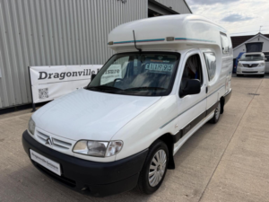 2001 Romahome Duo Duo Plus 4 Seatbelts - Citroen Berlingo 2 Berth in White — image 5