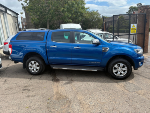 2021 Ford Ranger 2.0 Ecoblue Limited Pickup Double Cab 4dr Diesel Auto 4WD Euro 6 (s/s) (170 Ps) in Blue — image 3