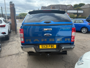 2021 Ford Ranger 2.0 Ecoblue Limited Pickup Double Cab 4dr Diesel Auto 4WD Euro 6 (s/s) (170 Ps) in Blue — image 5