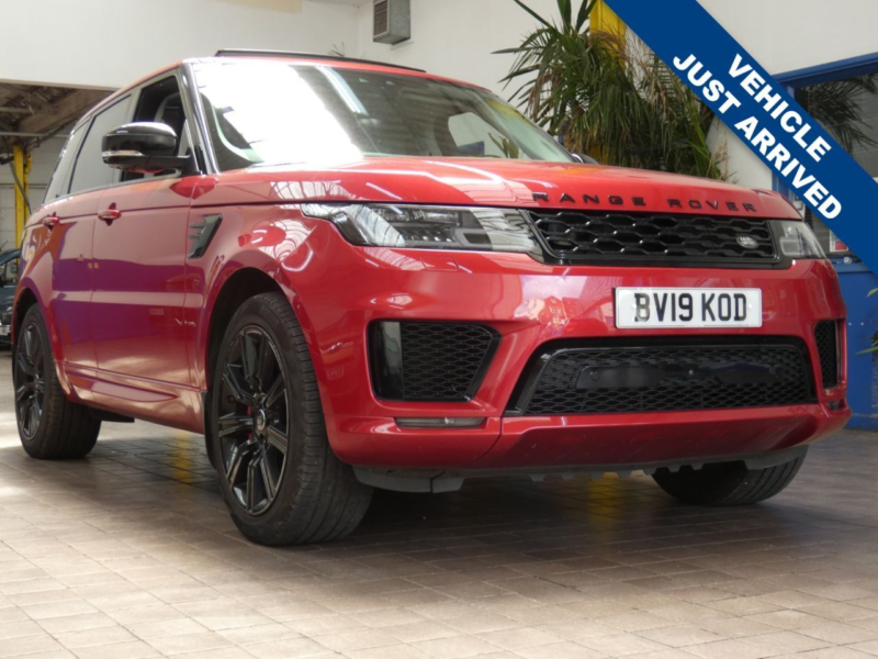 2019 Land Rover Range Rover Sport 2.0 P400e 13.1kwh Hse Gpf Dynamic SUV 5dr Petrol Plug-In Hybrid Auto 4WD Euro 6 (s/s) (404 Ps) in Red — image 1
