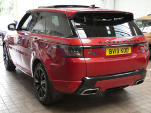 2019 Land Rover Range Rover Sport 2.0 P400e 13.1kwh Hse Gpf Dynamic SUV 5dr Petrol Plug-In Hybrid Auto 4WD Euro 6 (s/s) (404 Ps) in Red — image 4