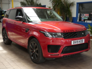 2019 Land Rover Range Rover Sport 2.0 P400e 13.1kwh Hse Gpf Dynamic SUV 5dr Petrol Plug-In Hybrid Auto 4WD Euro 6 (s/s) (404 Ps) in Red — image 5