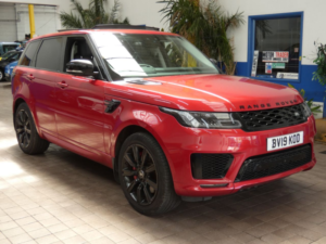 2019 Land Rover Range Rover Sport 2.0 P400e 13.1kwh Hse Gpf Dynamic SUV 5dr Petrol Plug-In Hybrid Auto 4WD Euro 6 (s/s) (404 Ps) in Red — image 6