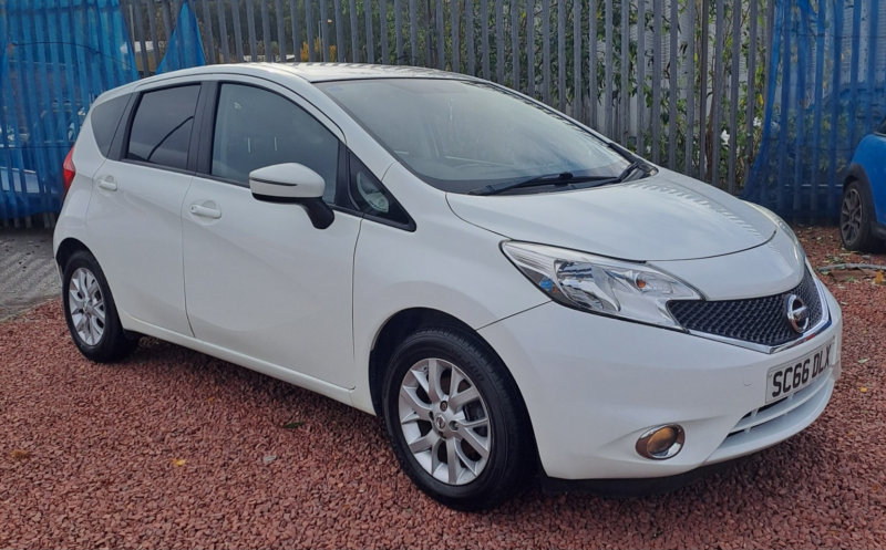 2016 Nissan Note 1.2 Acenta in White — image 1