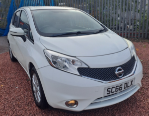 2016 Nissan Note 1.2 Acenta in White — image 3