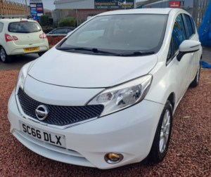 2016 Nissan Note 1.2 Acenta in White — image 5