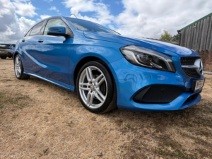 2016 Mercedes-Benz A Class 2.1 A200d Amg Line (premium Plus) Euro 6 (s/s) 5dr in Blue — image 3