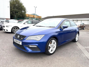 2018 SEAT Leon 2.0 Tdi Fr Technology Sport Coupe Euro 6 (s/s) 3dr in Blue — image 3