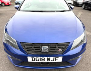 2018 SEAT Leon 2.0 Tdi Fr Technology Sport Coupe Euro 6 (s/s) 3dr in Blue — image 5