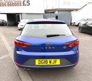 2018 SEAT Leon 2.0 Tdi Fr Technology Sport Coupe Euro 6 (s/s) 3dr in Blue — image 6