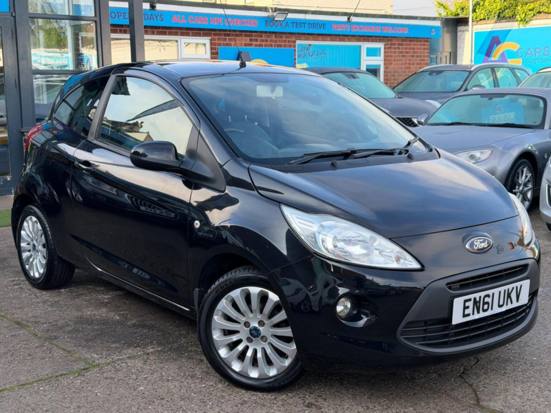 2012 Ford Ka 1.2 Zetec Euro 5 (s/s) 3dr in Black — image 1