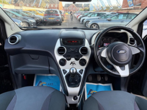 2012 Ford Ka 1.2 Zetec Euro 5 (s/s) 3dr in Black — image 2