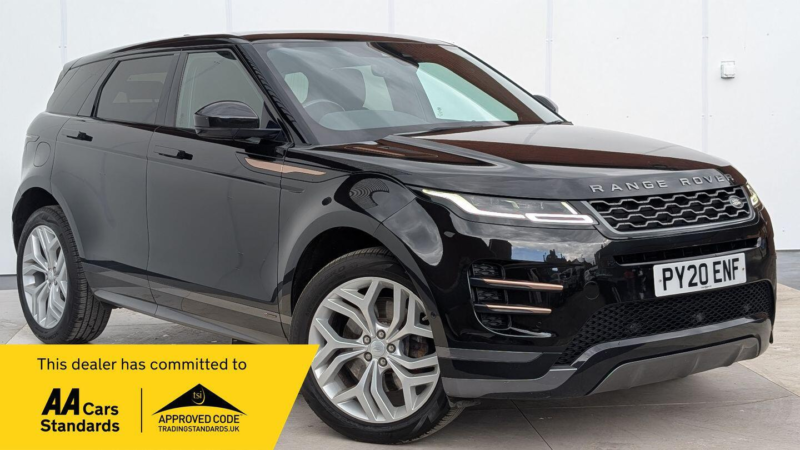 2020 Land Rover Range Rover Evoque 2.0 D150 Mhev R-Dynamic Se Auto 4WD Euro 6 (s/s) 5dr in Black — image 1