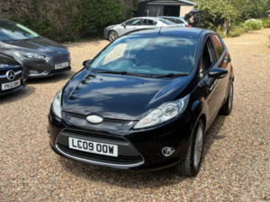 2009 Ford Fiesta 1.6 Titanium 5dr in Black — image 3