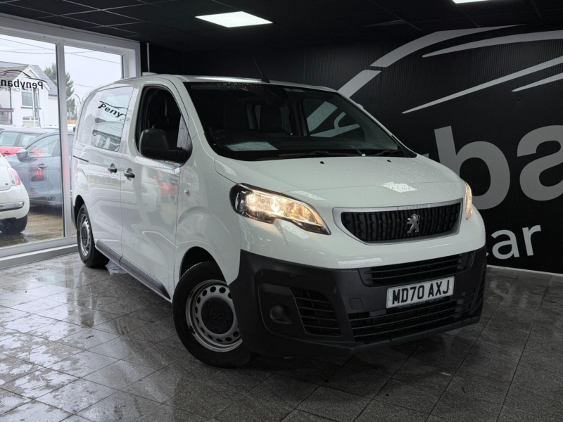 2021 Peugeot Expert 1.5 Bluehdi 1000 Professional Compact Panel Van Swb Euro 6 (s/s) 6dr in White — image 1