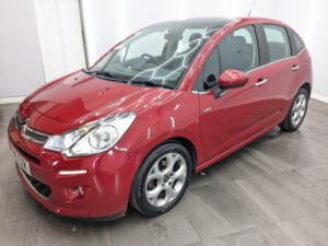2015 Citroen C3 1.6 Bluehdi Exclusive Hatchback 5dr Diesel Manual Euro 6 (s/s) (100 Ps) in Red — image 4