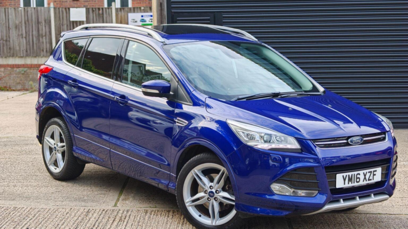 2016 Ford Kuga 2.0 Tdci Titanium X Sport Powershift AWD Euro 6 (s/s) 5dr in Blue — image 1